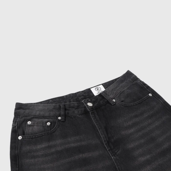 Hellstar "Sports Star" Graphic Print Black Jeans - Image 4