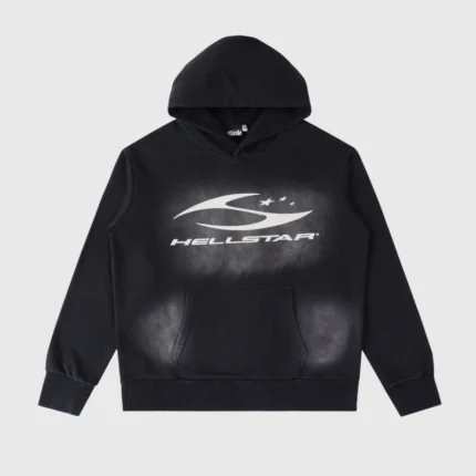 Hellstar Sport Logo Black Hoodie