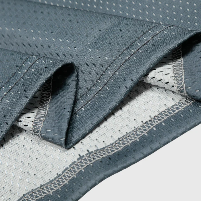 Hellstar Grey and Orange Mesh Long Sleeve Tee - Image 6