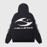 Hellstar H Logo Print Hoodie - Image 2