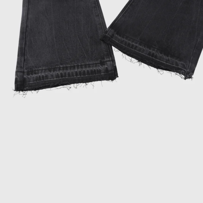 Hellstar "Sports Star" Graphic Print Black Jeans - Image 6