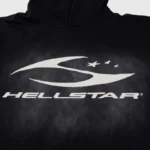 Hellstar Sport Logo Black Hoodie - Image 6