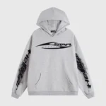 Hellstar Black Graffiti Print Hoodie