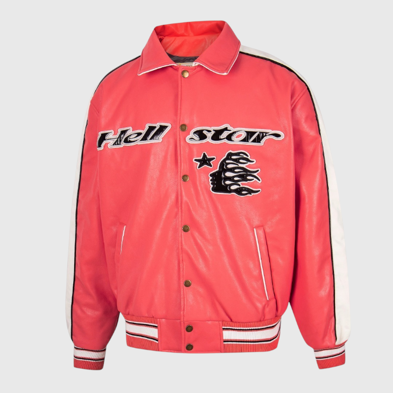 Hellstar All Star Leather Jacket