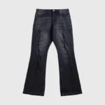 Hellstar "Sports Star" Graphic Print Black Jeans