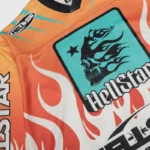 Hellstar Logo URL Printed Mesh Long Sleeve Tee - Image 4