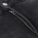 Hellstar Black Washed Denim Jeans - Image 7