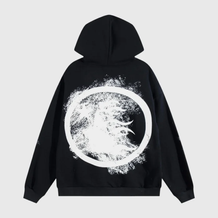Hellstar Graffiti Print Hoodie - Image 5