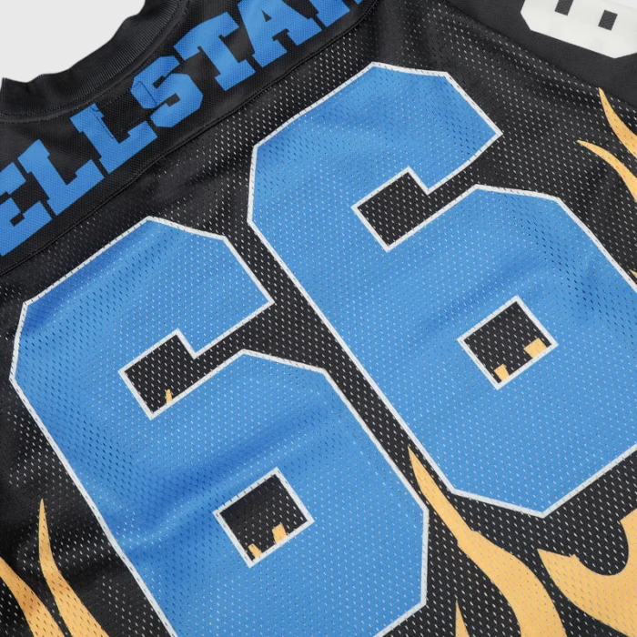 Hellstar Flame 66 Mesh Long Sleeve Tee - Image 6
