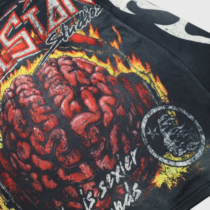 HellStar "Brain is sexier Than sounds" Graphic Long Sleeve - Image 3