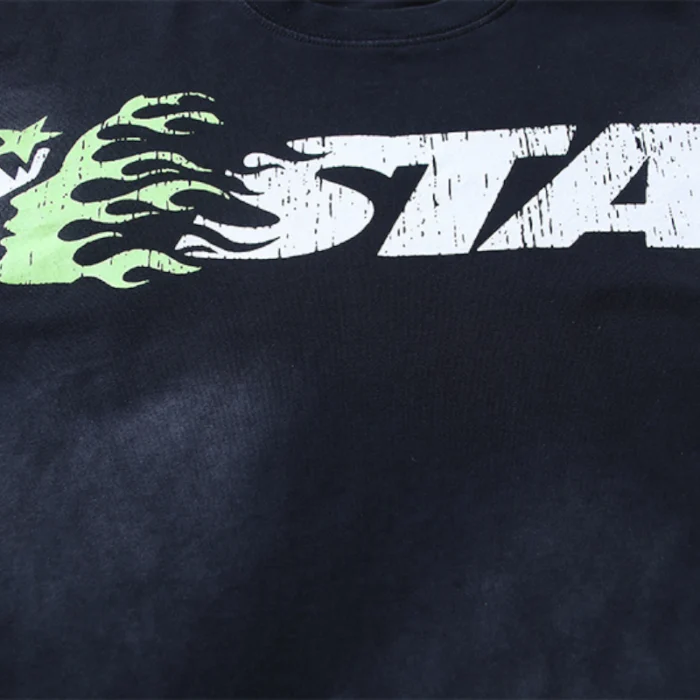 Hellstar T-shirt Large Graphic Print - Image 9