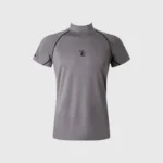 Hellstar Mockneck Compression T-Shirt grey