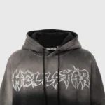 Hellstar Stars Shine Graffiti Hoodie