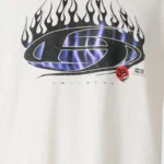 Hellstar Blue Flame Long Sleeve Shirt