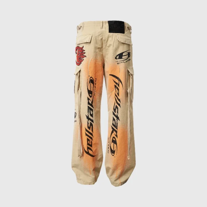 Hellstar Spray Paint Studio Cargos