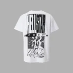 Hellstar Oversized Print XXL Sports T-Shirt white