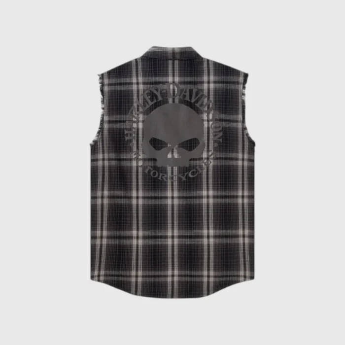 H-D Willie G Skull Aloha Sleaeveless Shirt