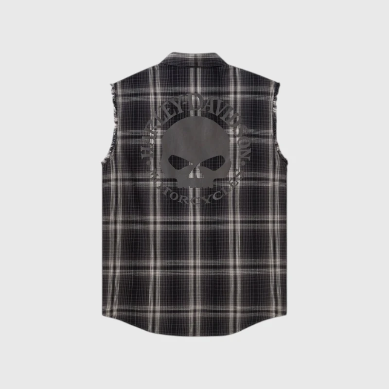 H-D Willie G Skull Aloha Sleaeveless Shirt