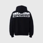 Hellstar Sports Logo Black Hoodie Back
