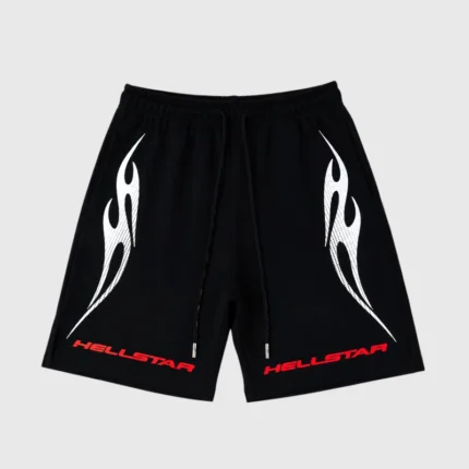 Hellstar Hype Flight Black Shorts