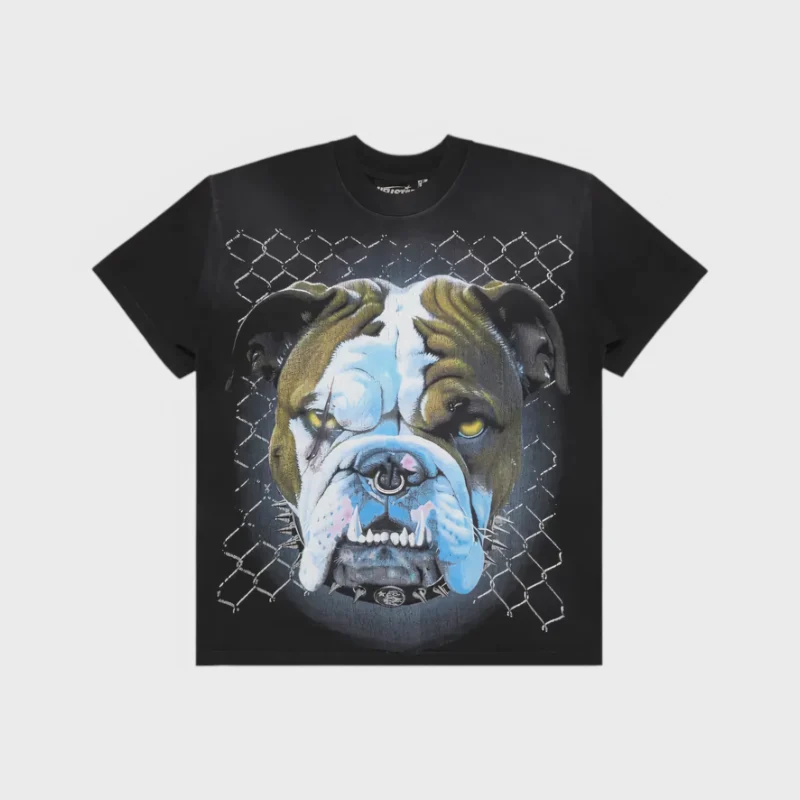 Hellstar Beware Of Dog T-Shirt black