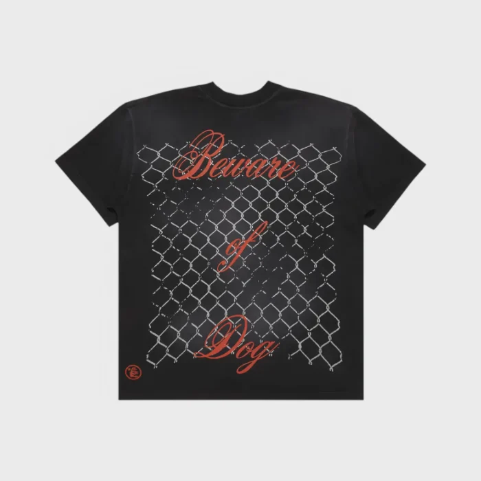 Hellstar Beware Of Dog T-Shirt black
