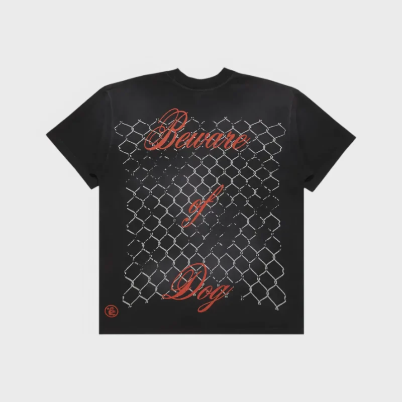 Hellstar Beware Of Dog T-Shirt black