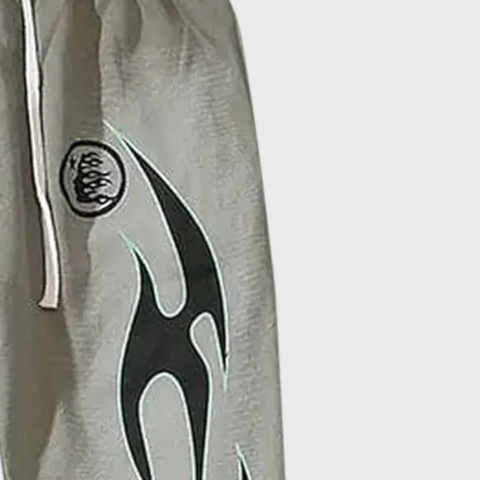Hellstar Future Flame Sweatpants grey