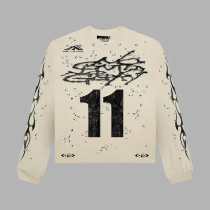 Hellstar Moto Cross Long-Sleeve Sweater