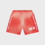 Hellstar Studios Graphic Print Shorts red