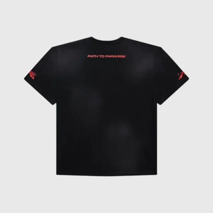 Hellstar Thorn Glitter T-Shirt red