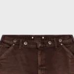Hellstar Denim Shorts Brown