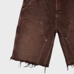 Hellstar Denim Shorts Brown