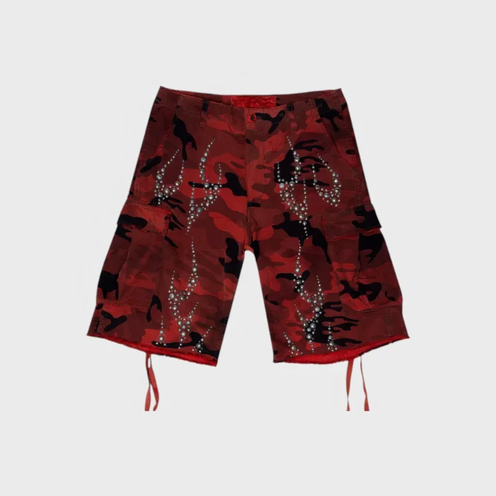 Hellstar Studded Cargo Shorts