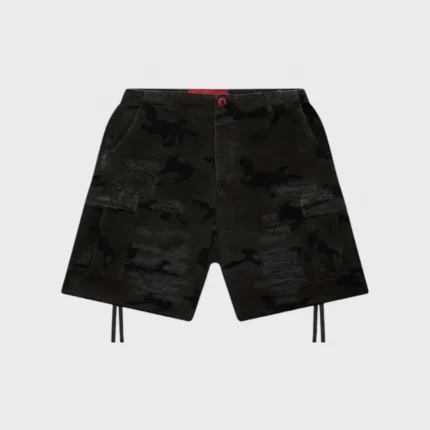Hellstar Distressed Cargo Shorts