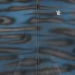 Hellstar Classic Logo Airbrush Zip-Up Hoodie