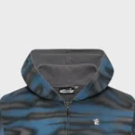 Hellstar Classic Logo Airbrush Zip-Up Hoodie
