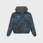 Hellstar Classic Logo Airbrush Zip-Up Hoodie