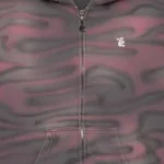 Hellstar Path to Paradise Airbrush Zip-Up Hoodie
