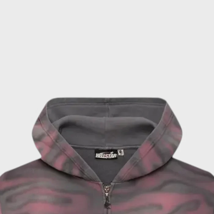 Hellstar Path to Paradise Airbrush Zip-Up Hoodie