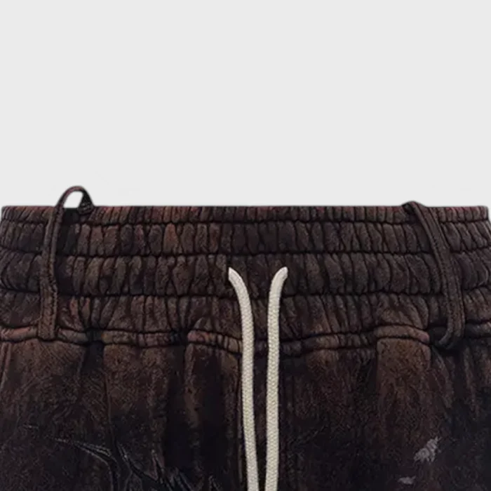 Hellstar Graffiti Sweatpants 'Brown'