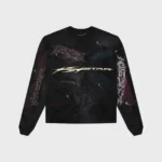 Hellstar Graffiti Black Long-Sleeve Sweater