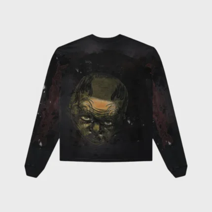 Hellstar Graffiti Black Long-Sleeve Sweater black
