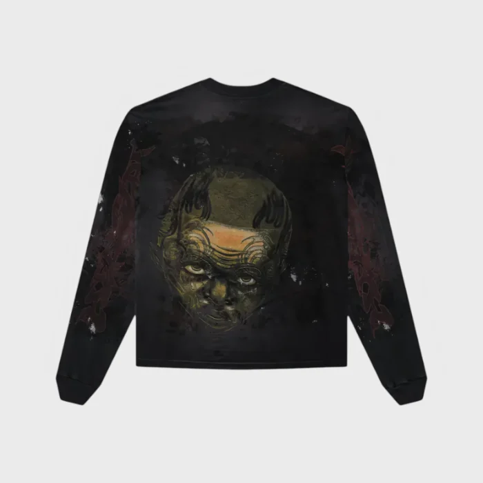 Hellstar Graffiti Black Long-Sleeve Sweater black