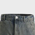 Hellstar Dirty Wash Carpenter Jeans Blue