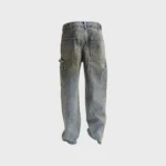 Hellstar Dirty Wash Carpenter Jeans Blue