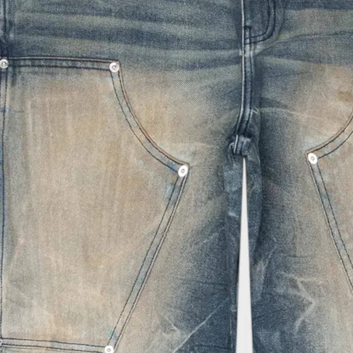 Hellstar Carpenter Jorts blue