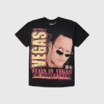 Hellstar x WWE The Rock T-Shirt black