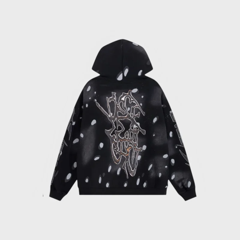 HellStar 'No Guts No Glory' Black Hoodie