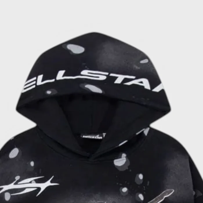 HellStar 'No Guts No Glory' Black Hoodie